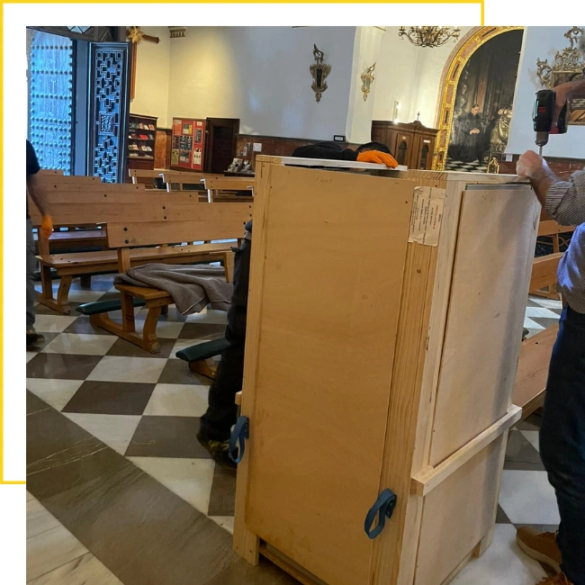 servicio de Transporte de obras de arte en Granada